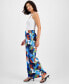 ფოტო #3 პროდუქტის Women's Floral-Print Wide-Leg Smocked-Waist Pants, Created for Macy's