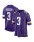 Фото #1 товара Men's Jordan Addison Purple Minnesota Vikings 2023 NFL Draft First Round Pick Game Jersey