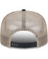 ფოტო #5 პროდუქტის Men's White Oakland Athletics Chrome Camo A-Frame 9FIFTY Trucker Snapback Hat