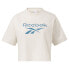 ფოტო #4 პროდუქტის REEBOK CLASSICS Big Logo Cropped short sleeve T-shirt