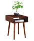 Фото #2 товара 18.75" Medium-Density Fiberboard Napa End Table with Shelf