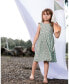 Фото #2 товара Платье для малышей Deux Par Deux Зеленое платье из муслина с принтом жасмина
