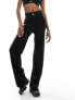 Calvin Klein Jeans ribbed sweater pants in black 2XL - фото #9