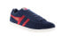 Фото #2 товара Gola Equipe Suede CMA495 Mens Blue Suede Lace Up Lifestyle Sneakers Shoes 12