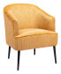 Фото #2 товара 31" Steel, Polyester Ranier Boho Chic Accent Chair