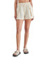 ფოტო #1 პროდუქტის Women's Gaelle Cotton Paperbag-Waist Shorts