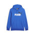 Фото #2 товара Puma Essentials 2 Col Logo Pullover Hoodie Mens Blue Casual Outerwear 58676448