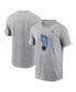 Men's Heather Gray North Carolina Tar Heels Primetime Evergreen Alternate Logo T-Shirt Серый, XL - фото #1