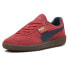 Фото #2 товара Puma Palermo Lace Up Womens Red Sneakers Casual Shoes 39764309