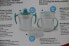 Фото #2 товара NUK NUK Trinkbecher Mini Cups Set 3in1 160ml ab 6 M. mint&türkis