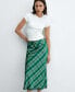 ფოტო #3 პროდუქტის Women's Printed Midi Skirt