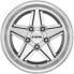 Фото #2 товара Диск колесный литой Ronal R9 серебро-соловей 7x16 ET20 - LK5/120 ML82