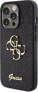 Guess Guess GUHCP15LHG4SGK iPhone 15 Pro 6.1" czarny/black hardcase Glitter Script Big 4G