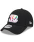 ფოტო #2 პროდუქტის Men's Black Cincinnati Bengals 2023 NFL Crucial Catch 9Forty Adjustable Hat