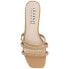 Фото #3 товара Journee Collection Womens Camarie Slip On Slide Multi Strap Sandals Tan 6