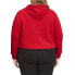 Фото #2 товара Puma Amplified Cropped Pullover Hoodie Plus Womens Size 2X Casual Outerwear 589