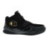 Фото #1 товара Champion Zone US1 Mid CPS10516M Mens Black Lifestyle Sneakers Shoes 9.5