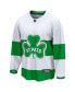 Фото #3 товара Branded Men's White Toronto Maple Leafs St. Patricks Alternate Premier Breakaway Jersey