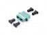 Фото #2 товара Equip SC Fiber Optic Coupler - OM3 Multi-mode Duplex - SC - Turquoise - Multi-mode - 34.7 mm - 9.4 mm - 33 mm