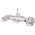 Фото #1 товара COLOR BABY 3D Capitol Puzzle 126 Pieces