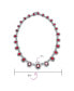 Фото #4 товара Подвеска Bling Jewelry винтажный стиль королевское овальное гало AAA CZ Statement воротник из кубического циркония для женщин