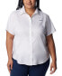 Фото #1 товара Plus Size Tamiami II Short-Sleeve Shirt