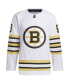 Фото #2 товара Men's Brad Marchand White Boston Bruins Authentic Player Jersey