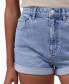 Фото #3 товара Джинсовые шорты высокой посадки Cotton On Classic Stretch для женщин