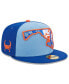 Men's Light Blue Aberdeen IronBirds Authentic Collection Alternate Logo 59FIFTY Fitted Hat