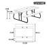 LIFETIME Ultra-Resistant Folding Table With Benches 183x76x74 cm UV100