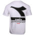 Diadora Urbanity Logo Crew Neck Short Sleeve T-Shirt Mens White Casual Tops 1782