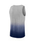 Фото #4 товара Men's Gray, Navy Atlanta Braves Our Year Tank Top