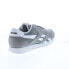 Фото #15 товара Reebok Classic Nylon Mens Gray Suede Lace Up Lifestyle Sneakers Shoes