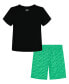 ფოტო #2 პროდუქტის Little Boys UA Printed T-shirt and Shorts Set