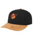 Men's Black San Francisco Giants Team Suede Visor Low Profile 59FIFTY Fitted Hat