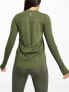 ASOS 4505 Icon long sleeve run top in green