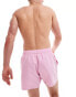 Фото #2 товара ASOS DESIGN swim short in short length in light pink