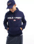 Фото #2 товара Polo Ralph Lauren Sport Capsule hoodie in navy