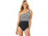 Фото #1 товара Tommy Bahama 260028 Women Breaker Bay One Shoulder One Piece Swimsuit Size 10