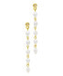 ფოტო #1 პროდუქტის 14K Gold-Plated Cultured Freshwater Pearl Dangle Earrings