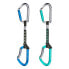 CLIMBING TECHNOLOGY Salto Set UL Quickdraw Titanium / Electric Blue, 17 cm - фото #5