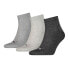Фото #1 товара PUMA Plain Quarter short socks 3 pairs