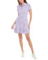 Фото #1 товара Ibkul Godet Dress Women's Purple L