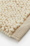 Textured-weave Wool-blend Rug