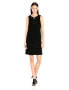 Фото #1 товара Calvin Klein Women's Lace Up Sheath Dress Black Size 14