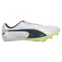 Фото #1 товара Puma Evospeed Sprint 13 Track And Field Mens White Sneakers Athletic Shoes 3763