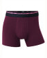 ფოტო #2 პროდუქტის Men's Cotton Blend Trunks, Pack of 3