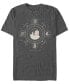 ფოტო #1 პროდუქტის Men's Celestial Houses Short Sleeve Crew T-shirt