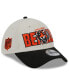 Фото #1 товара Men's Stone, Black Cincinnati Bengals 2023 NFL Draft 39THIRTY Flex Hat