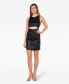 Фото #1 товара Women's Short Slim Dress with Keyhole